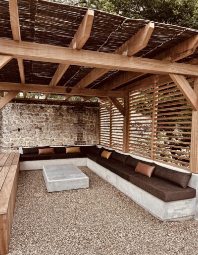 pergola en normandie